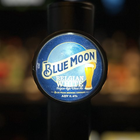 Blue Moon Belgian White tap